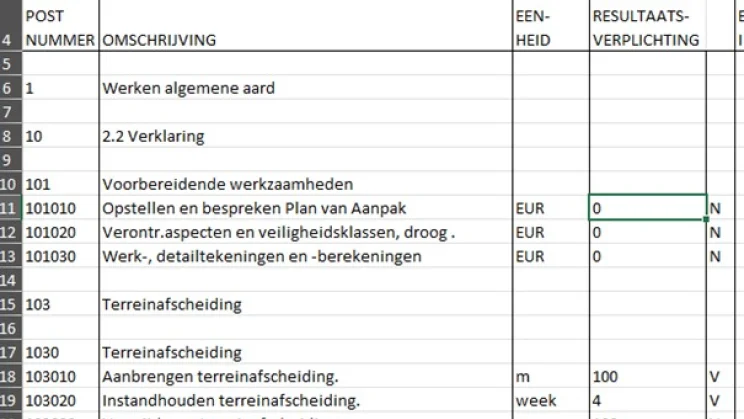 RSX bestanden omzetten naar Excel